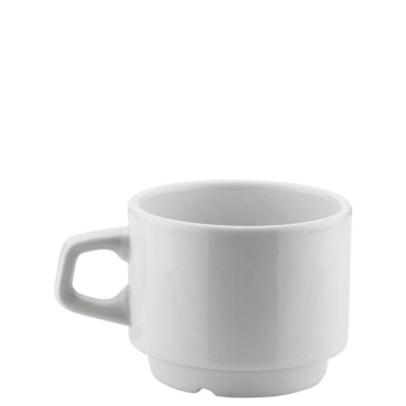Frig Taza Cafe Porcelana 10 cl Blanca