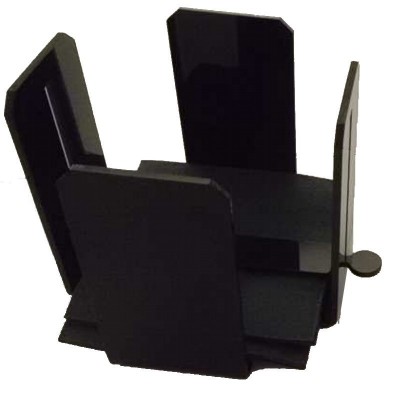 PARRILLA PLANA ASAS INDUCCION 34X25 BLACK