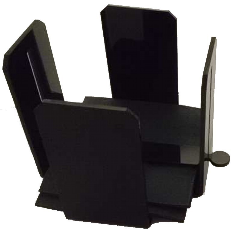 PARRILLA PLANA ASAS INDUCCION 34X25 BLACK