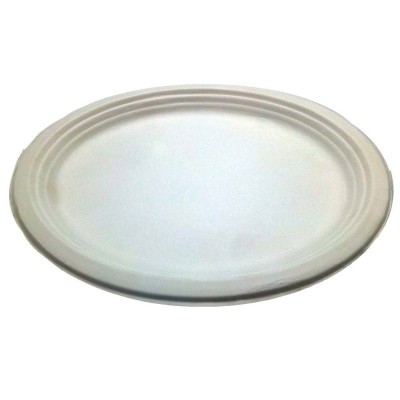 Fuente Oval Blanco Biodegradable 32x26 cm B50