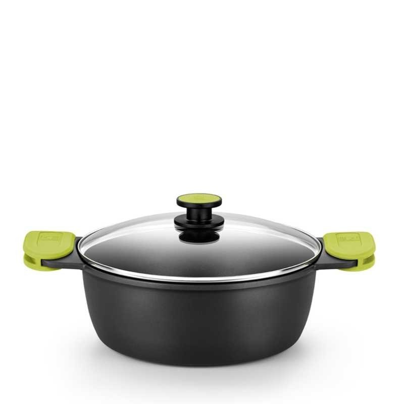 TAPA ALTA NEGRA VASO 120 ml B100 C10