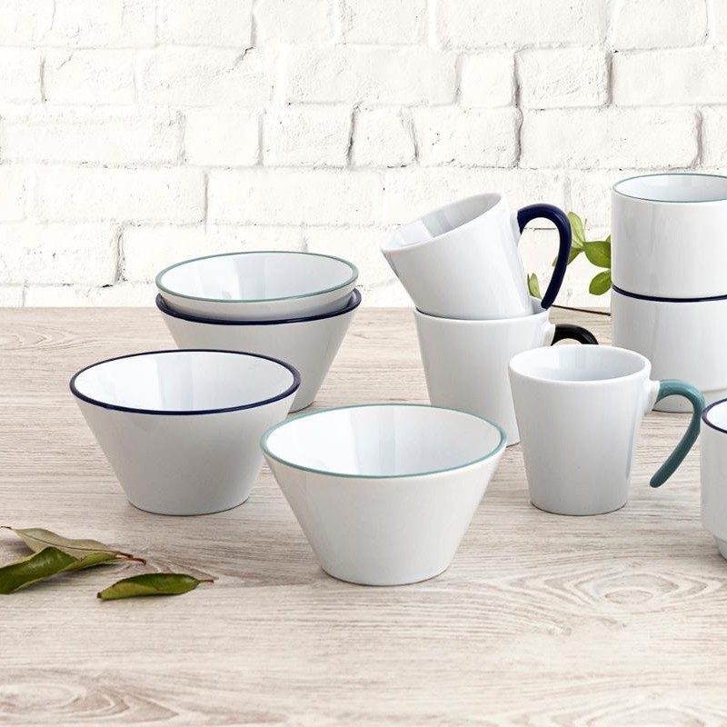 GAZPACHERA 14 cm. ESMALTADA C/ASAS