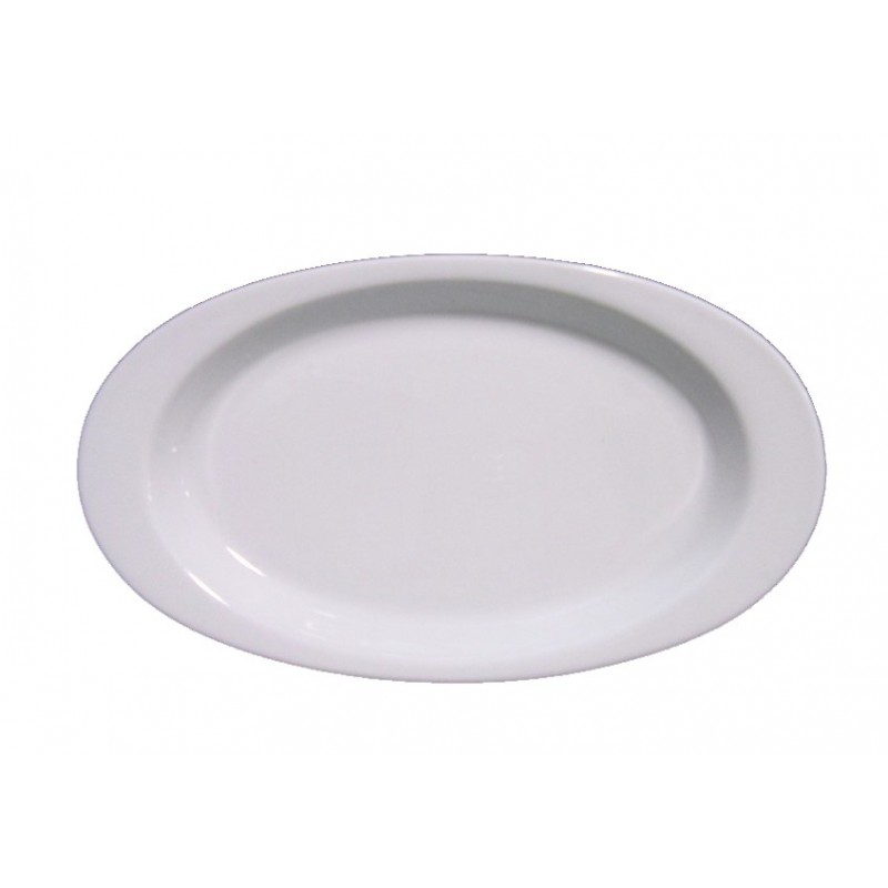 Degustacion Rabanera Oval Porce 16x9,5 cm Blanca Caja con 6 Unidades
