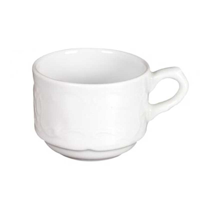 Flora Moka Taza 10 cl Caja con 12 Unidades