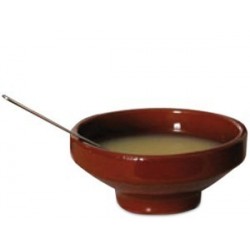Tazon Sopa de Barro 14x6,5 cm C3