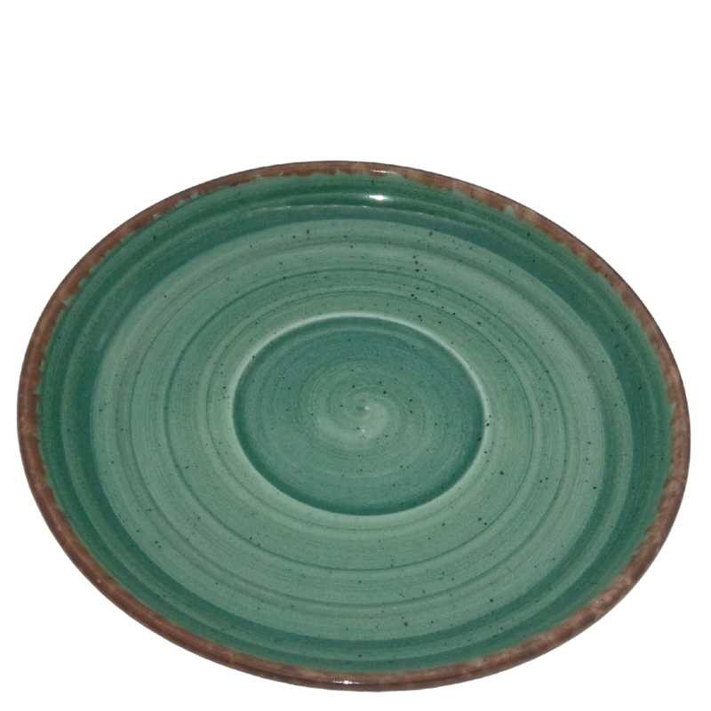 Eo Verde Plato Desayuno 15 cm Caja con 12 Unidades